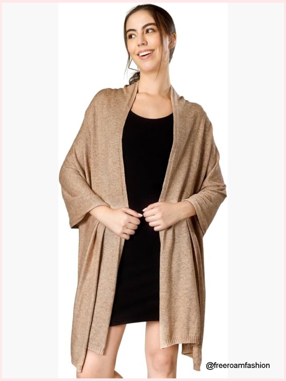 100% Cashmere Knitted Wrap Pashmina Shawl Extra Large Scarf Stole Women Travel